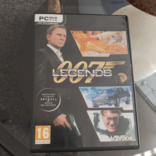 007 legends dvd rom - legends, pc