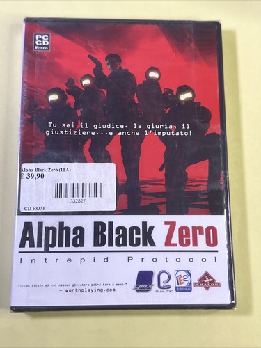 Alpha black zero - black, gioco